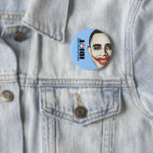 どこかにケニヤで村は馬鹿を恋しく思っています 缶バッジ (インサイチュ)