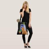 どこかにチョウトートまたはクロスボディバッグ トートバッグ (モデル)