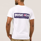 どこかにテキサス州で、Aの村は馬鹿を恋しく思っています! Tシャツ (裏面)