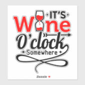 どこかにワインがある シール (シート)