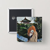 どこかに妖精 缶バッジ (正面&裏面)