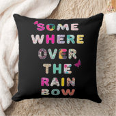 どこかに虹のクッションに クッション (ブランケット)
