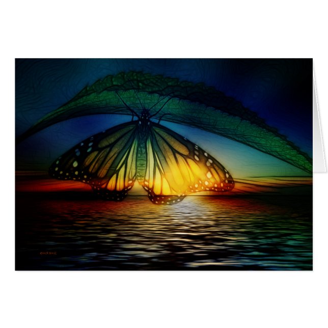 どこかに蝶に (正面横)