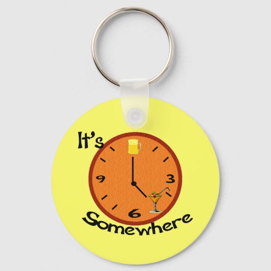 どこかに5時だ キーホルダー (正面)