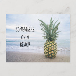 どこかのビーチはがき ポストカード