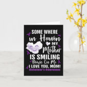 どこかの天国で私の母は笑っている カード (黄色い花)