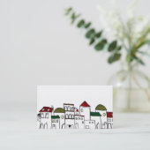 どこかの街並み 名刺 (スタンド正面)