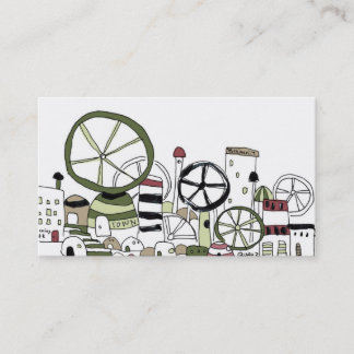 どこかの街並みNo.2 名刺