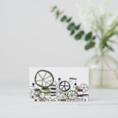 どこかの街並みNo.2 名刺 (スタンド正面)