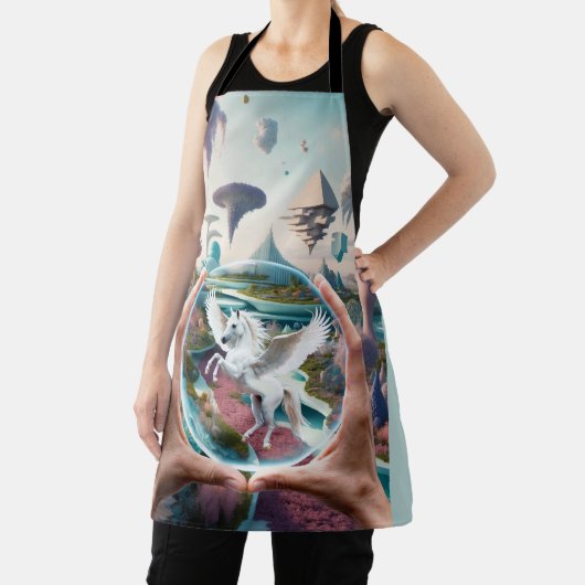 どこかへ行ってみると間に合わない信じ エプロン (インサイチュ)