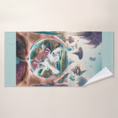 どこかへ行ってみると間に合わない信じ バスタオル (バスタオル)