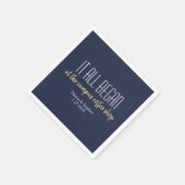 どこから恋物語が始まったのか スタンダードカクテルナプキン (角)