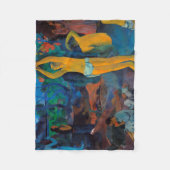 どこから来来たの? フリースブランケット (正面)