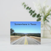 どこかテキサス州 ポストカード (スタンド正面)