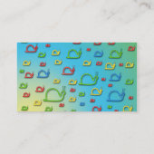 どこでもカラフルなかたつむり 名刺 (裏面)