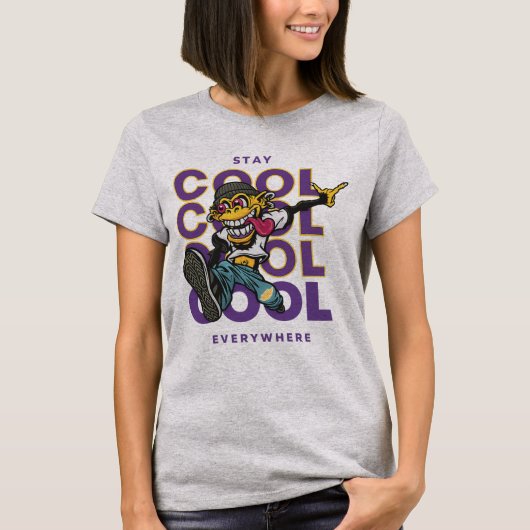 どこでもクールに過ごそうTシャツ Tシャツ (正面)
