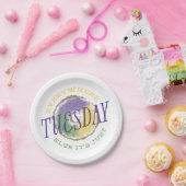 どこでも他の謝肉祭の紙皿 ペーパープレート (パーティー)