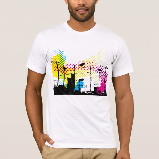 どこでも保安用カメラ Tシャツ (正面)