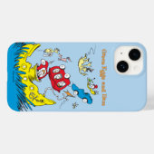 どこでも嫌な緑色の卵とハム Case-Mate iPhoneケース (裏面 (横))