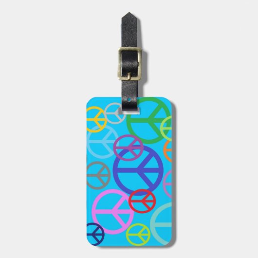 どこでも平和 ラゲッジタグ (正面縦)