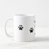 どこでも愛犬家のためのマグ コーヒーマグカップ (左)