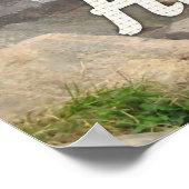 どこでも旅行 – ウォーターフォールのポスター ポスター (角)