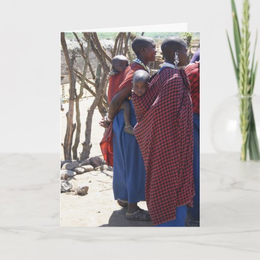 どこでも母への幸福 カード (正面)