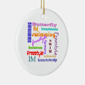 どこでも水泳 セラミックオーナメント (右)