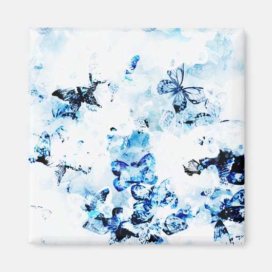 どこでも蝶 マグネット (正面)