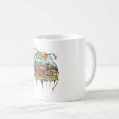 どこでも行ける コーヒーマグカップ (正面右)