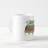 どこでも行ける コーヒーマグカップ (正面左)