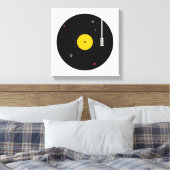 どこでも音楽 | Florent Bodart キャンバスプリント (インサイチュ (寝室))