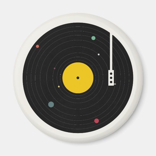 どこでも音楽 | Florent Bodart マグネット (正面)