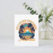 どこでも５時、俺はリタイアした ポストカード (スタンド正面)