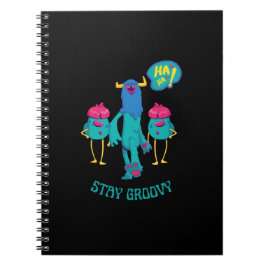 どこでもgroovyでいよう、学校の面白いキッズたち ノートブック