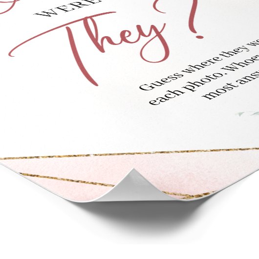 どこで彼らはゲームをしたのか ポスター (角)