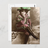 どこで彼女はその帽子を手に入れた ポストカード (正面/裏面)