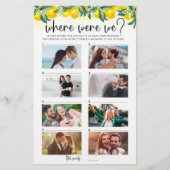 どこで我々はレモン柑橘類8カップルの写真をゲーム (正面)