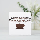 どこで豆すべての私の生命持って下さいか。 カード (スタンド正面)