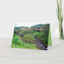 どこにいてもパラダイスカード カード