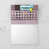 どこにいるの? #1 カード (内部)