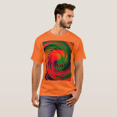 どこにいる? メンズ Tシャツ (正面フル)