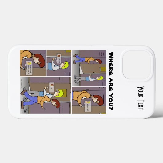 どこにいる Case-Mate iPhoneケース (裏面 (横))