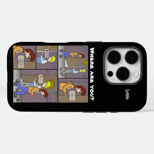 どこにいる Case-Mate iPhoneケース (裏面 (横))