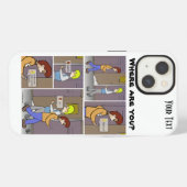 どこにいる iPhoneケース (裏面横)
