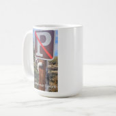 どこにでも駐車する コーヒーマグカップ (正面左)