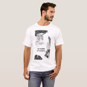 どこにもない真ん中 Tシャツ (正面フル)