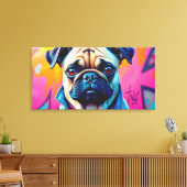 どこにも行かない道を進む6 キャンバスプリント (インサイチュ (リビング))