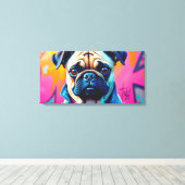 どこにも行かない道を進む6 キャンバスプリント (インサイチュ (ウッドフロア))