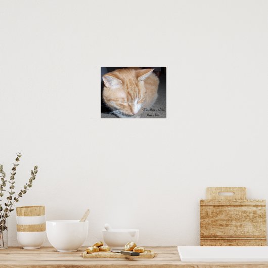 どこにモー... ポスター (キッチン)